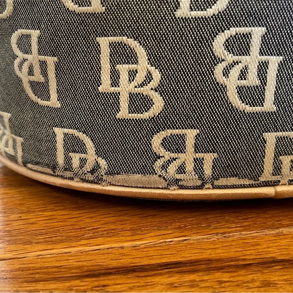 Dooney and Bourke Classic Hobo Monogram Bucket Bag - Picture 9 of 12